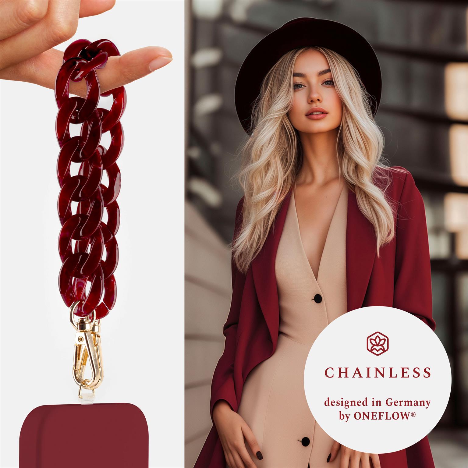 ONEFLOW Universal Handyanhänger Schlaufe – Chainless Urban Chain Wristlet – Weiteres Produktbild 2