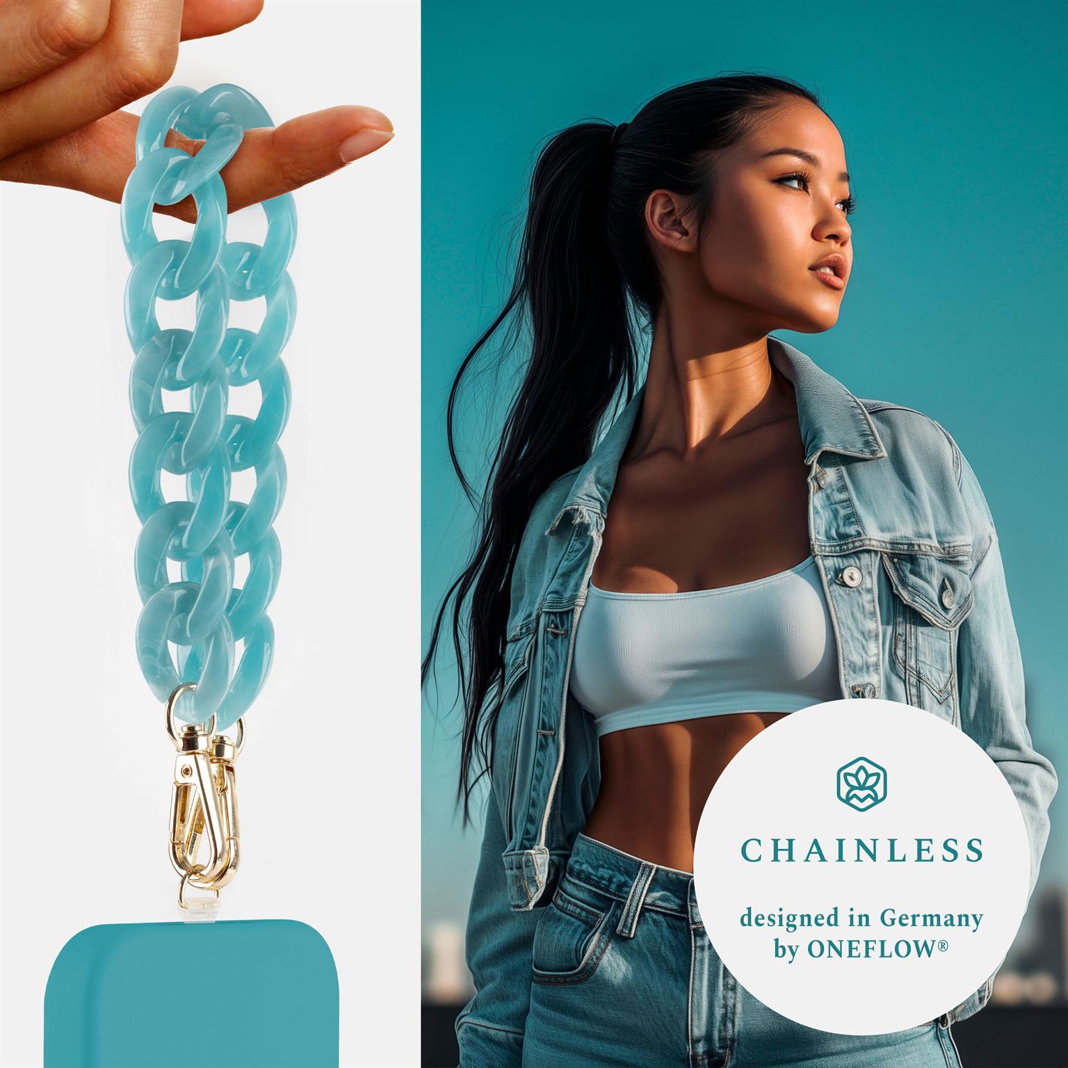 ONEFLOW Universal Handyanhänger Schlaufe – Chainless Urban Chain Wristlet – Weiteres Produktbild 2