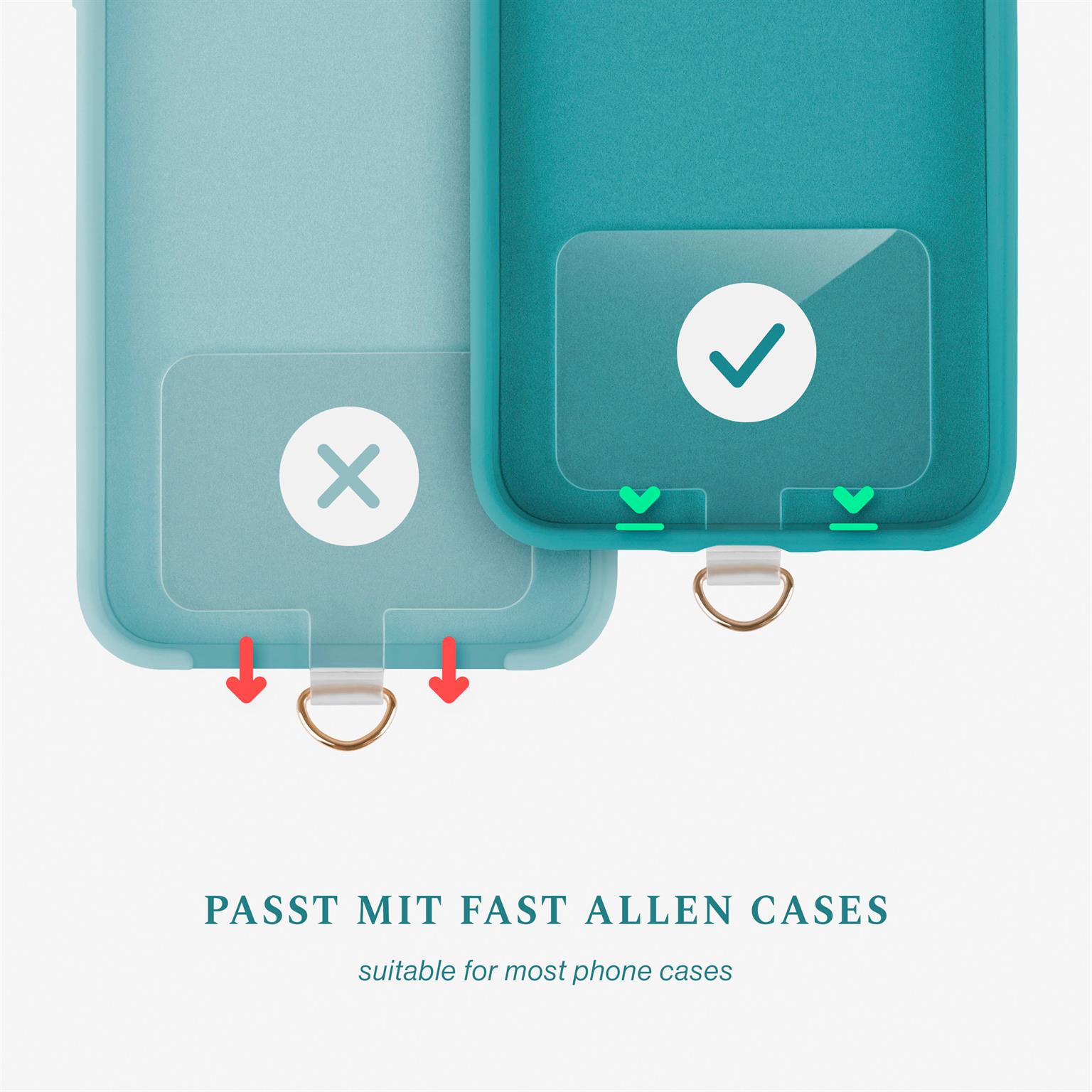 ONEFLOW Universal Handyanhänger Schlaufe – Chainless Urban Chain Wristlet – Weiteres Produktbild 4 ONEFLOW Universal Handyanhänger Schlaufe – Chainless Urban Chain Wristlet – Weiteres Produktbild 4