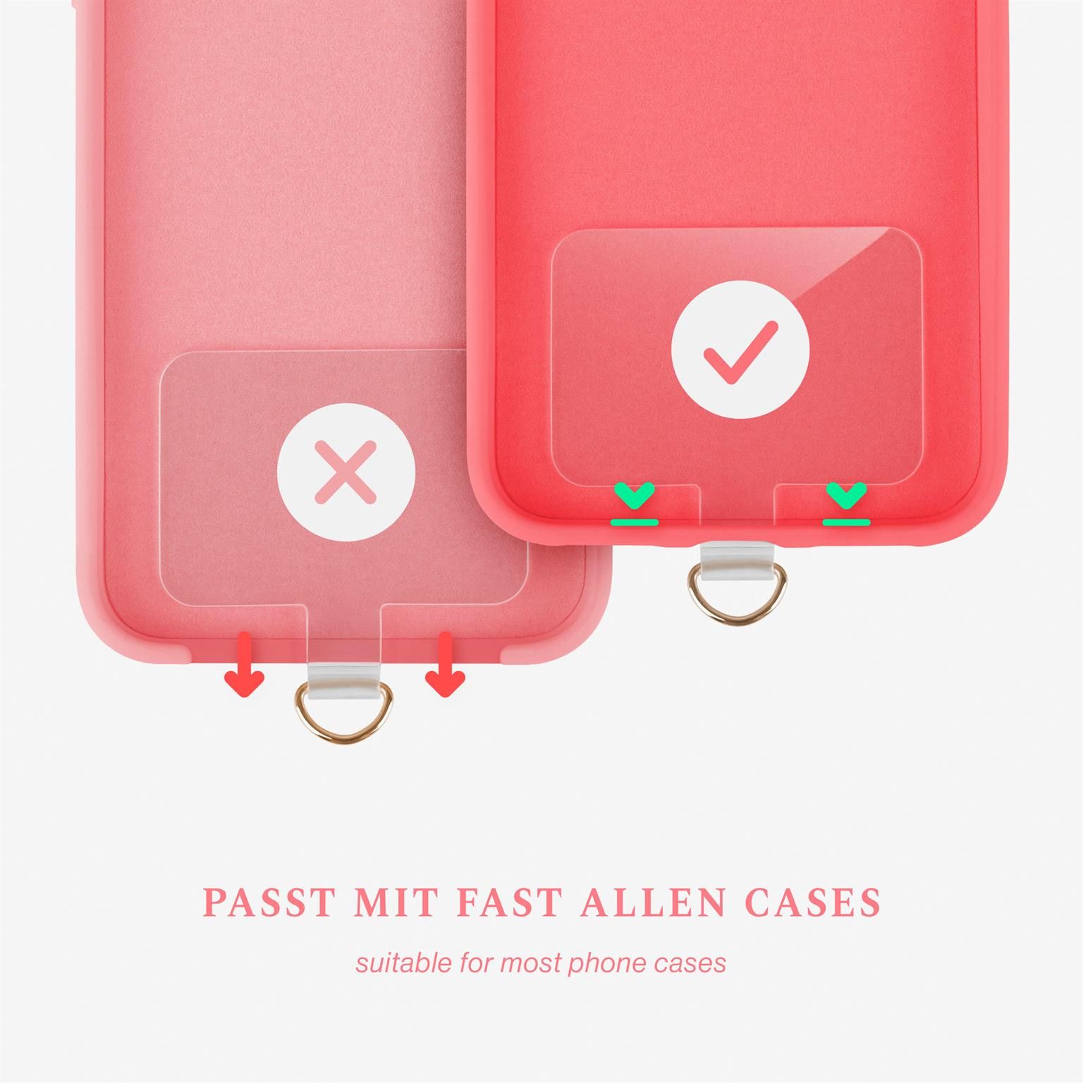 ONEFLOW Universal Handyanhänger Schlaufe – Chainless Urban Chain Wristlet – Weiteres Produktbild 4 ONEFLOW Universal Handyanhänger Schlaufe – Chainless Urban Chain Wristlet – Weiteres Produktbild 4