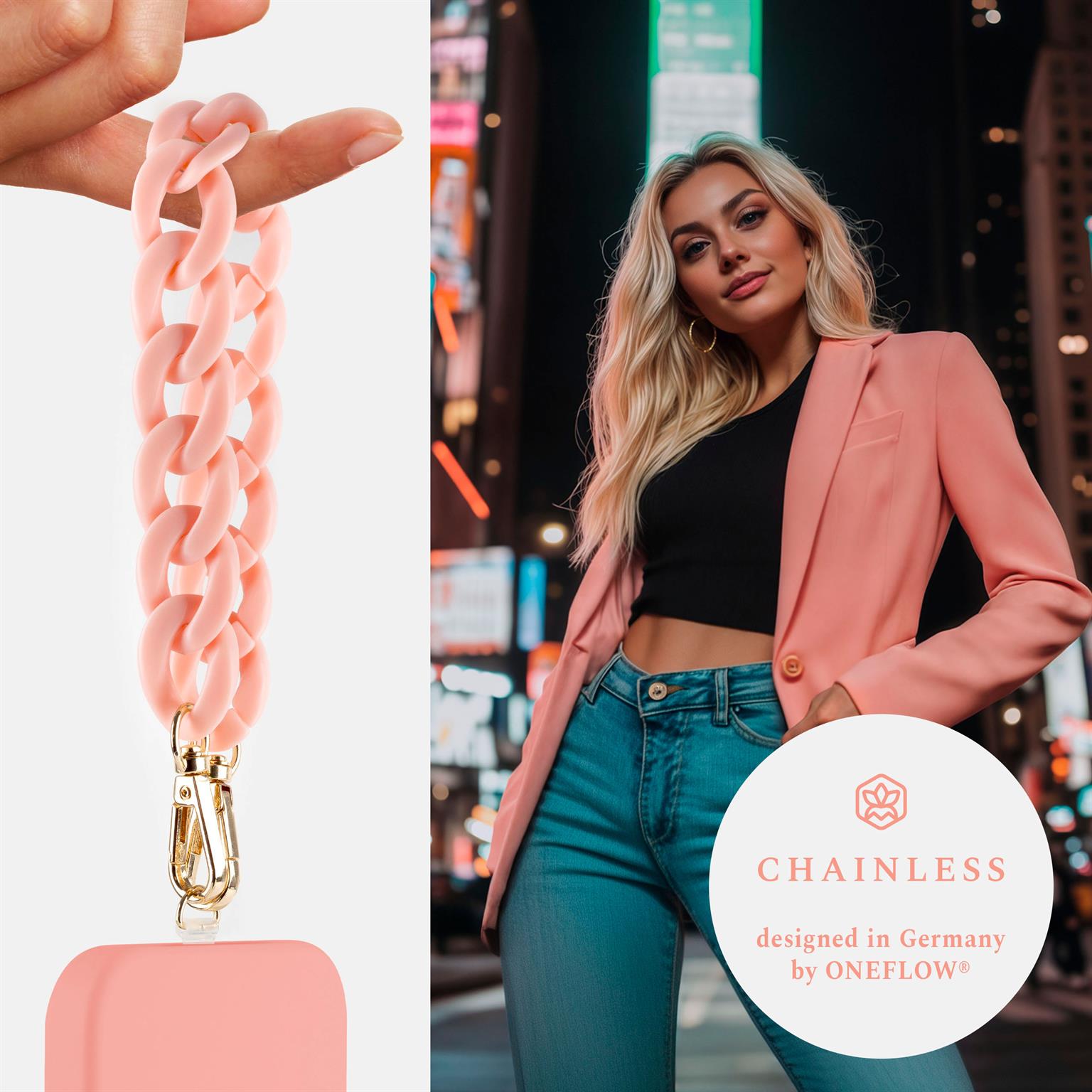 ONEFLOW Universal Handyanhänger Schlaufe – Chainless Urban Chain Wristlet – Weiteres Produktbild 3 ONEFLOW Universal Handyanhänger Schlaufe – Chainless Urban Chain Wristlet – Weiteres Produktbild 3