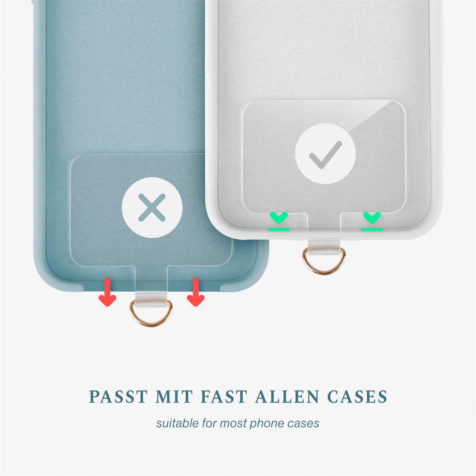 ONEFLOW Universal Handyanhänger Schlaufe – Chainless Urban Chain Wristlet – Weiteres Produktbild 4 ONEFLOW Universal Handyanhänger Schlaufe – Chainless Urban Chain Wristlet – Weiteres Produktbild 4