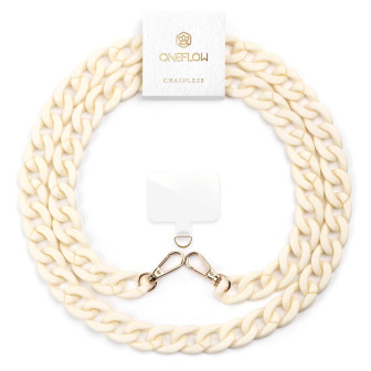ONEFLOW Universal Handykette mit Einleger Pad – Chainless Urban Chain – White Sand