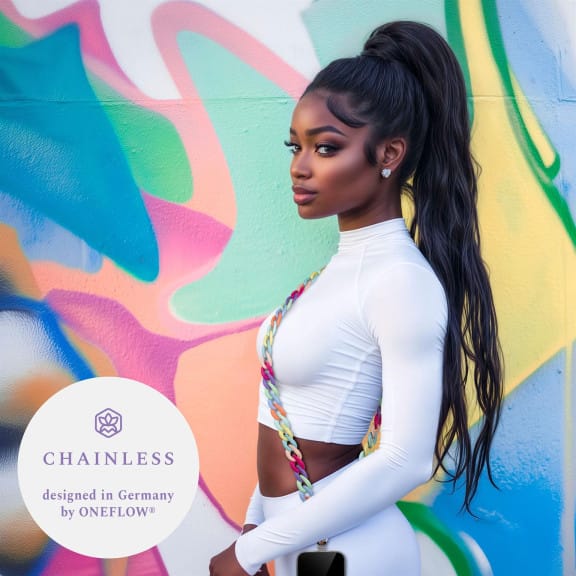 ONEFLOW Universal Handykette mit Einleger Pad – Chainless Urban Chain – Weiteres Produktbild 3 ONEFLOW Universal Handykette mit Einleger Pad – Chainless Urban Chain – Weiteres Produktbild 3