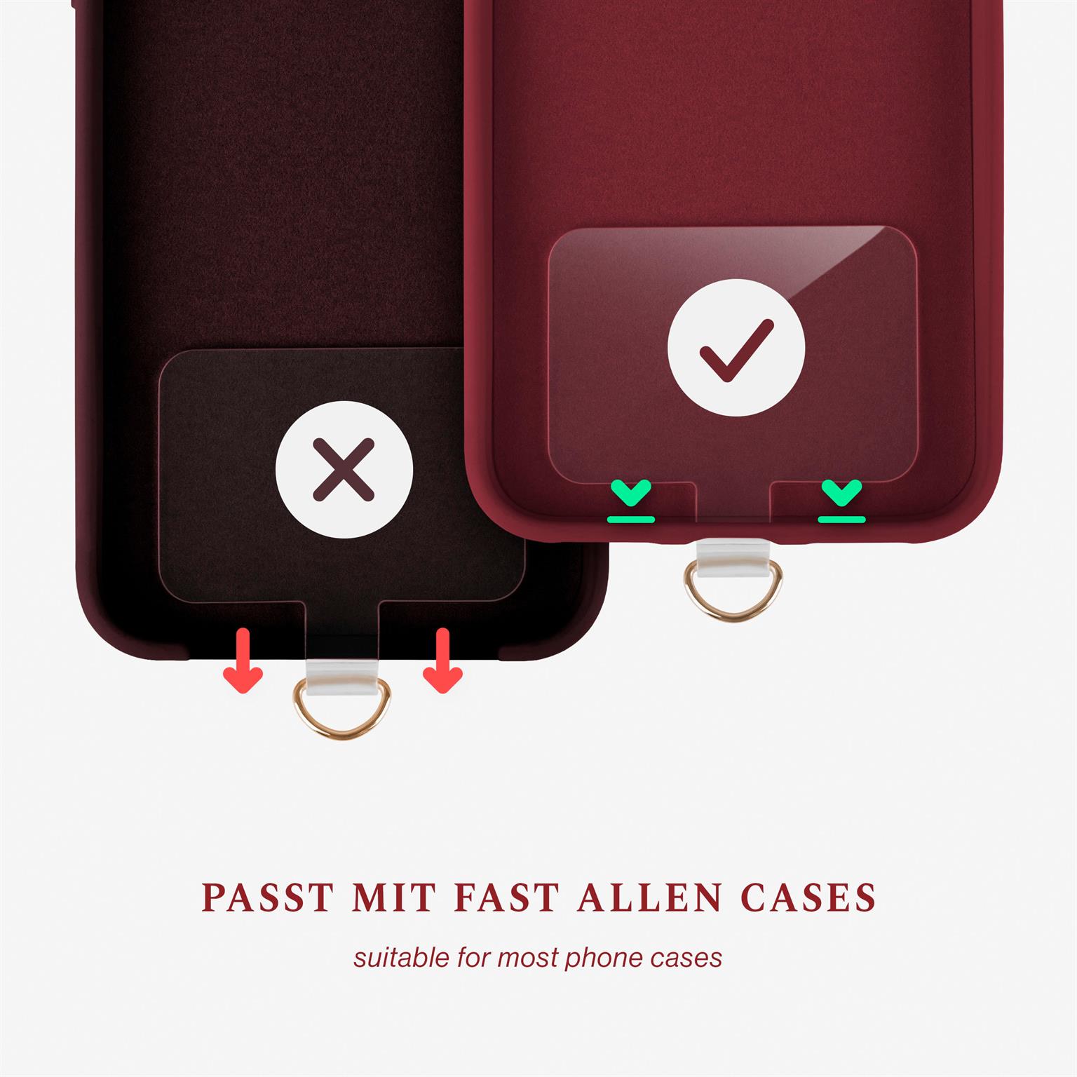 ONEFLOW Universal Handykette mit Einleger Pad – Chainless Urban Chain – Weiteres Produktbild 4 ONEFLOW Universal Handykette mit Einleger Pad – Chainless Urban Chain – Weiteres Produktbild 4