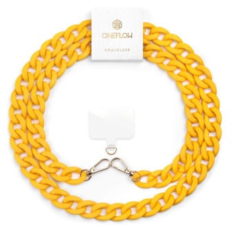 ONEFLOW Universal Handykette mit Einleger Pad – Chainless Urban Chain – Cool Lemon ONEFLOW Universal Handykette mit Einleger Pad – Chainless Urban Chain – Cool Lemon