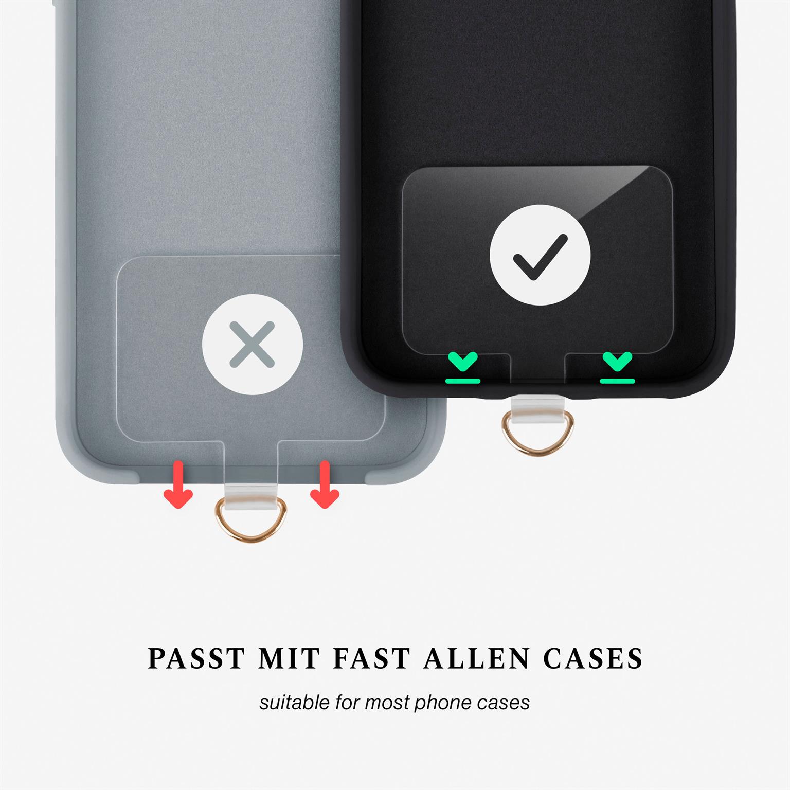 ONEFLOW Universal Handykette mit Einleger Pad – Chainless Urban Chain – Weiteres Produktbild 4 ONEFLOW Universal Handykette mit Einleger Pad – Chainless Urban Chain – Weiteres Produktbild 4