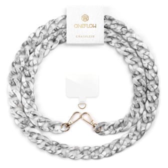 ONEFLOW Universal Handykette mit Einleger Pad – Chainless Urban Chain – Eclipse Marble ONEFLOW Universal Handykette mit Einleger Pad – Chainless Urban Chain – Eclipse Marble