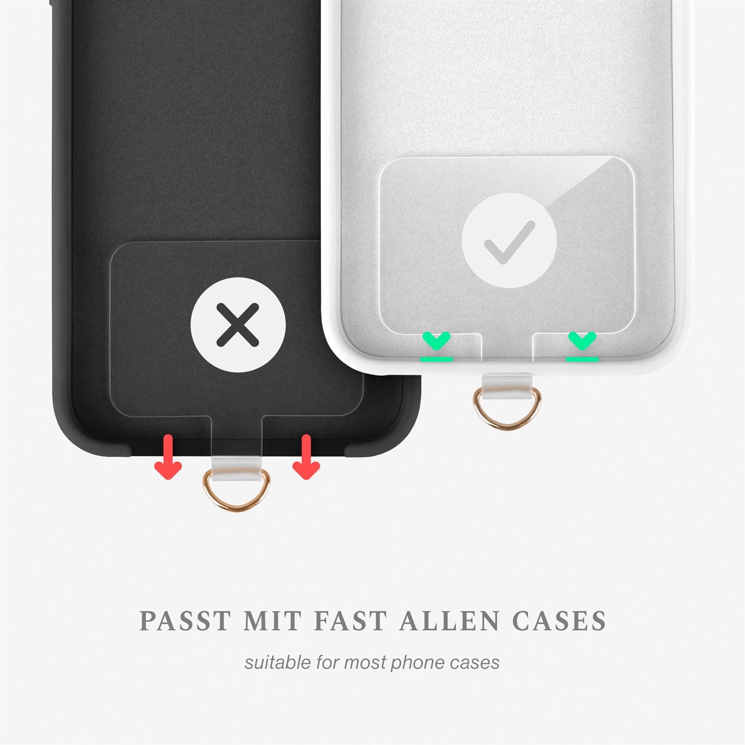 ONEFLOW Universal Handykette mit Einleger Pad – Chainless Urban Chain – Weiteres Produktbild 4 ONEFLOW Universal Handykette mit Einleger Pad – Chainless Urban Chain – Weiteres Produktbild 4