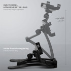 moex Tablet-Ständer mit Wandhalterung, höhenverstellbar – View Mount – Weiteres Produktbild 4