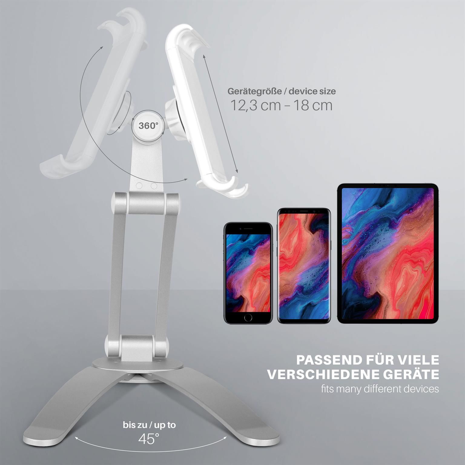 moex Tablet-Ständer mit Wandhalterung, höhenverstellbar – View Mount – Weiteres Produktbild 3 moex Tablet-Ständer mit Wandhalterung, höhenverstellbar – View Mount – Weiteres Produktbild 3