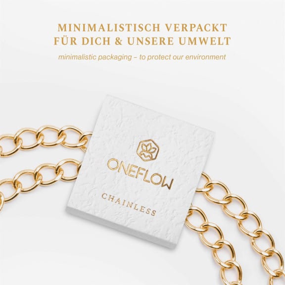 ONEFLOW Universal Handykette Edelstahl Leder Optik – CHAINLESS Vogue Chain – Weiteres Produktbild 5 ONEFLOW Universal Handykette Edelstahl Leder Optik – CHAINLESS Vogue Chain – Weiteres Produktbild 5