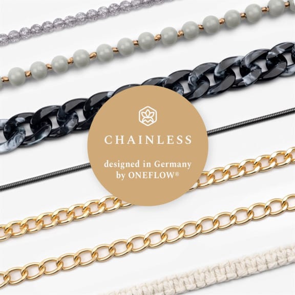 ONEFLOW Universal Handykette Edelstahl Leder Optik – CHAINLESS Vogue Chain – Weiteres Produktbild 7 ONEFLOW Universal Handykette Edelstahl Leder Optik – CHAINLESS Vogue Chain – Weiteres Produktbild 7